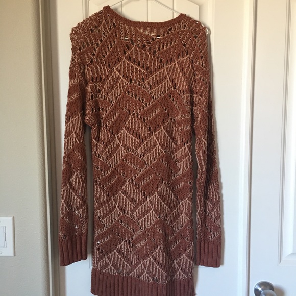 Universal thread open stitch tunic sweater - Picture 2 of 6